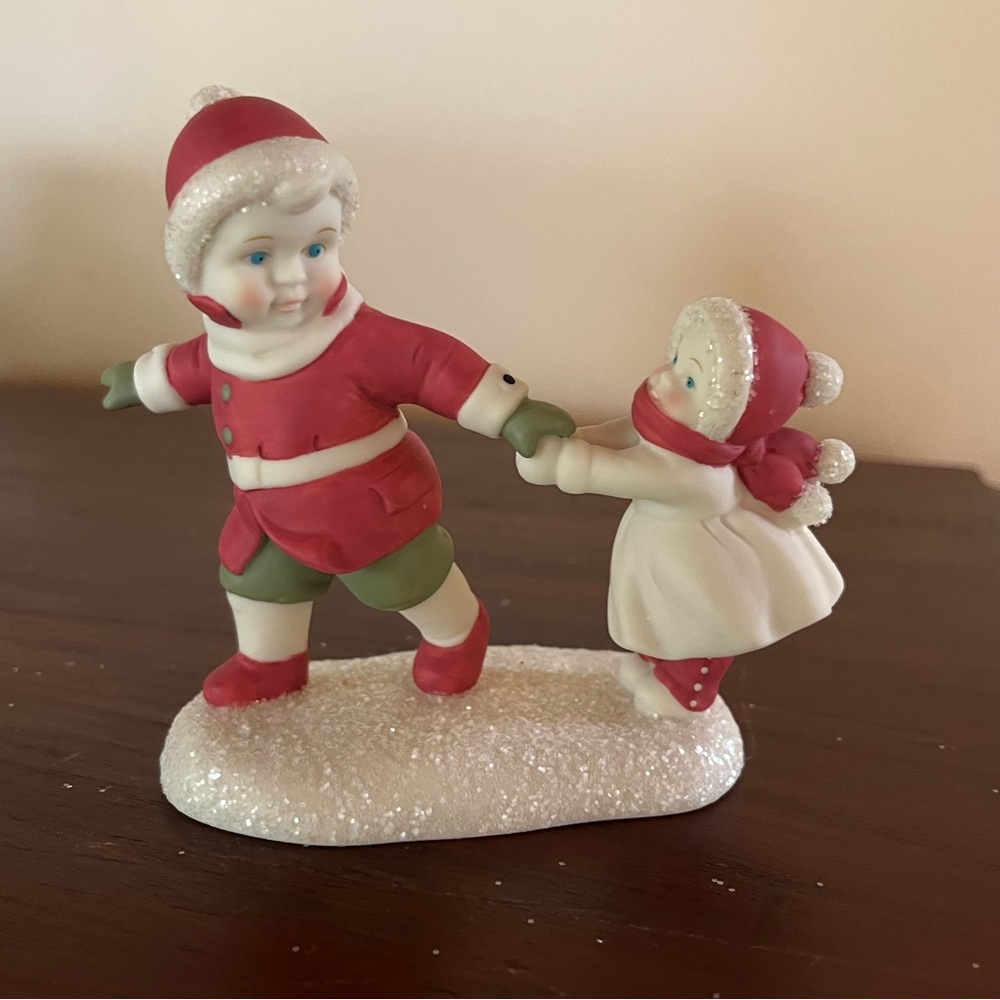 Dept 56 Holly Lane Take My Hand Figurine
